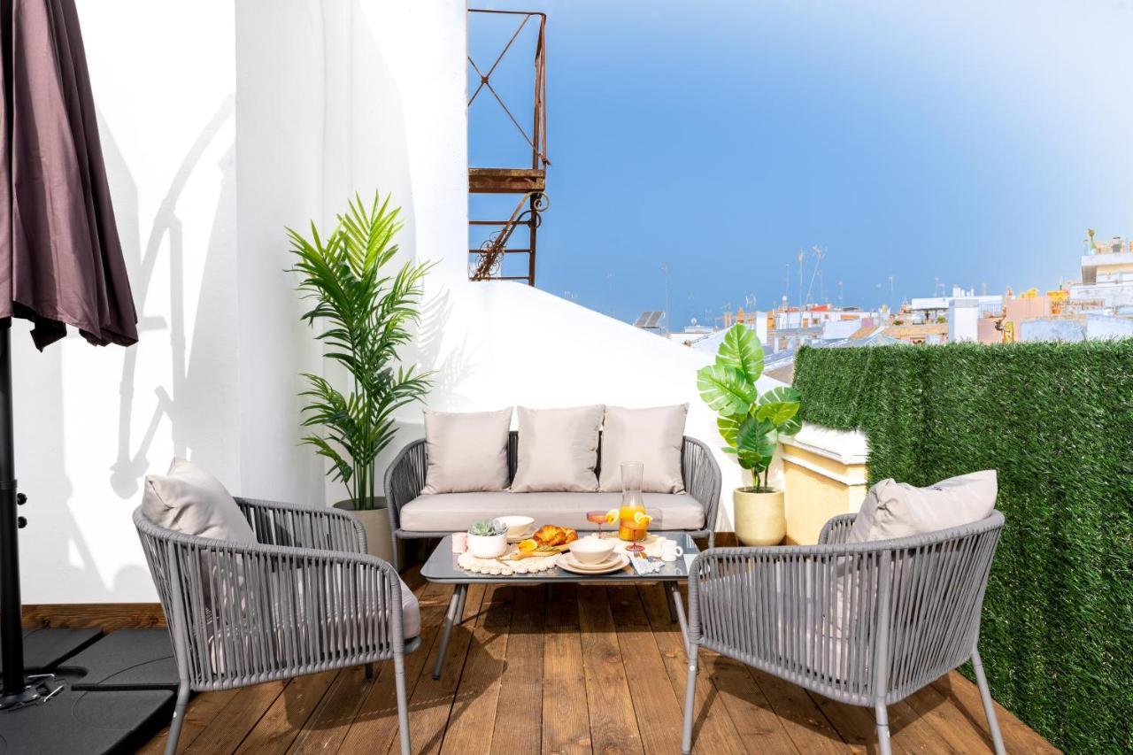 Apartamento Centrico Con Magnificas Vistas Sevilla Exterior foto